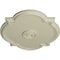 Ekena Millwork Waltz Ceiling Medallion (Fits Canopies up to 5 1/4"), 24"W x 20 1/2"H x 1 1/8"P, Clear Yellow CM24WACYF - alternate 2